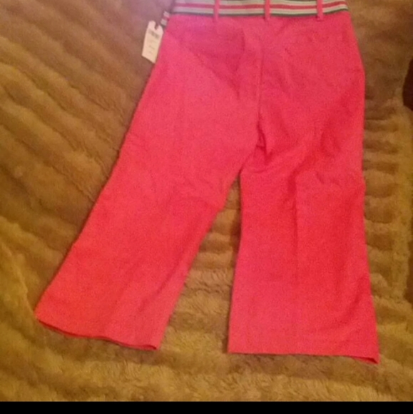 Cute Girl's Pants W/Matching Belt - Picture 3 of 4